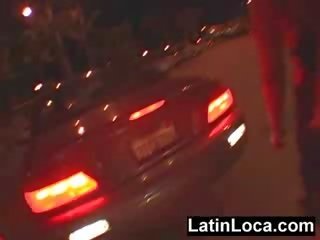 Chubby latin prostitute picked up from the street and fucked hard