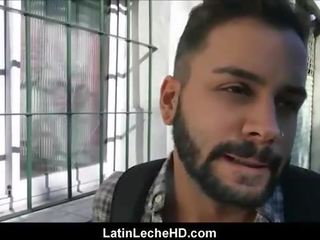 Jauns taisnas spāņi latino tūrists fucked