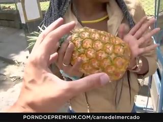 Carne Del Mercado - Big Assed Ebony Latina Ana Ebano Rides peter In Steamy Pickup And Fuck