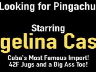 Tykk latina angelina castro munn fucks en tilfeldig cock&excl;