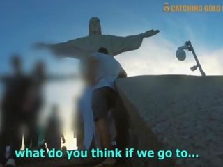 Еліта x номінальний кліп з a бразилійка шльондра picked вгору від christ в redeemer в ріо де janeiro